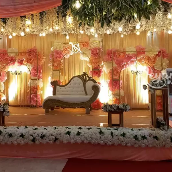 kanyakumari wedding stage decor