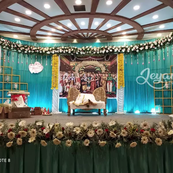 nagercoil decors wedding stage